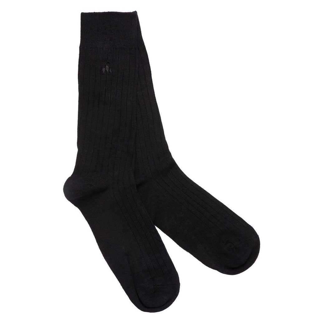 Everyday Bamboo Socks – Jet Black